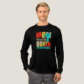 Mutti, du bist die Königin Tri-Blend Shirt (Volle Vorderseite)