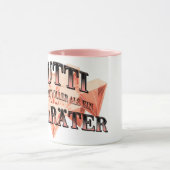 Mutti du bist wertvoller als ein 50 Karäter Tasse (Zentrum)