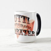 Mutti du bist wertvoller als ein 50 Karäter Verwandlungstasse (VorderseiteRechts)