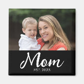 Mutti Established Foto Muttertag  Magnet (Vorne)