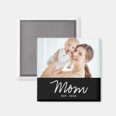 Mutti Established Foto Muttertag Magnet (Vorderseite/Rückseite)
