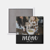 Mutti Established Foto Muttertag Magnet (Vorderseite/Rückseite)