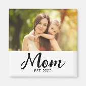Mutti Established Foto Muttertag Magnet (Vorne)