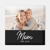 Mutti Established Foto Muttertag Magnet (Vorne)