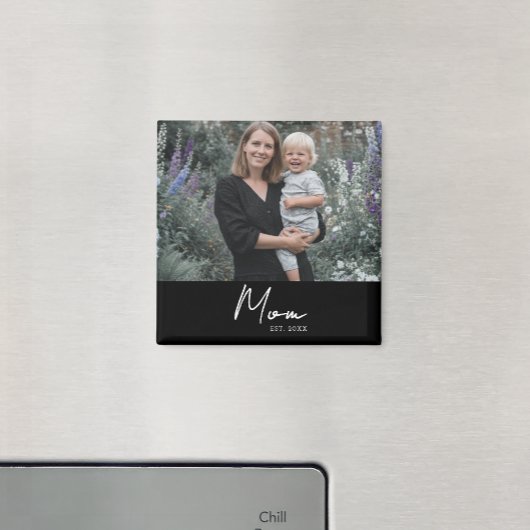 Mutti Established Foto Muttertag Magnet