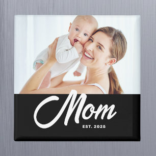 Mutti Established Foto Muttertag Magnet