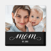 Mutti Established Foto Muttertag Magnet (Vorne)