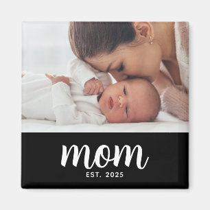 Mutti Established Foto Muttertag Magnet