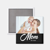 Mutti Established Foto Muttertag Magnet (Vorderseite/Rückseite)