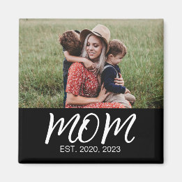 Mutti Gegründet Foto Muttertag Magnet