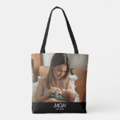 Mutti hat am Muttertag Fotos eingerichtet Tasche (Rückseite)