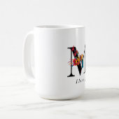 Mutti, ich liebe Dich – Individuelle Geschenktasse Kaffeetasse (Vorderseite Links)