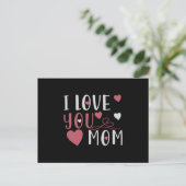 Mutti - ich liebe dich Mutti Postkarte (Stehend Vorderseite)