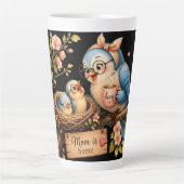 Mutti Ist Zu Hause Black Latte Tasse Geschenk (Vorderseite)