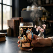 Mutti-ist-zu-Hause-Schwarz-Trinkset-Geschenk Dosenglas