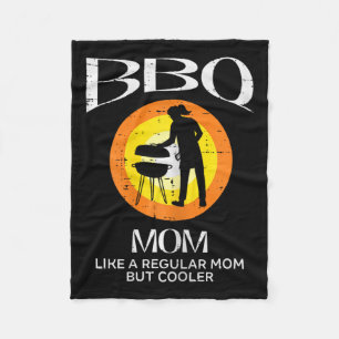 Mutti Kühler Grillfleisch Grillen Muttertag Mama Fleecedecke