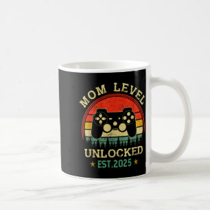 Mutti-Level freigeschaltet est 2025 Videospiel-Mut Kaffeetasse