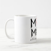 Mutti-Modus den ganzen Tag Kaffeetasse (Links)