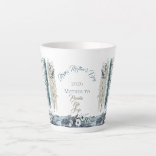 Mutti-Tag 2026 Pinselstriche Wildblumen  Milchtasse