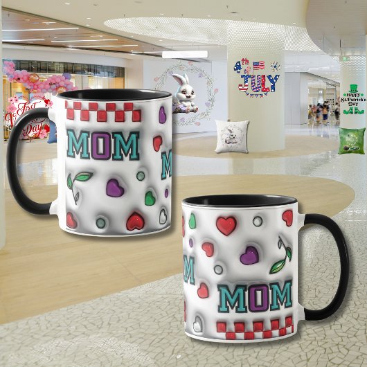 Mutti-Tag "3D-Effekt-Tasse" Tasse