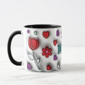 Mutti-Tag "3D-Effekt-Tassen" Tasse (Links)