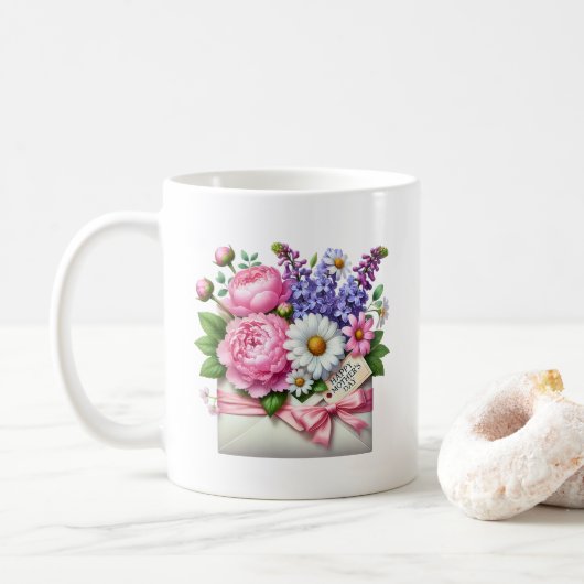 Mutti-Tag-Kaffeetasse Kaffeetasse (Mit Donut)