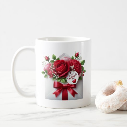 Mutti-Tag-Kaffeetasse Kaffeetasse (Mit Donut)