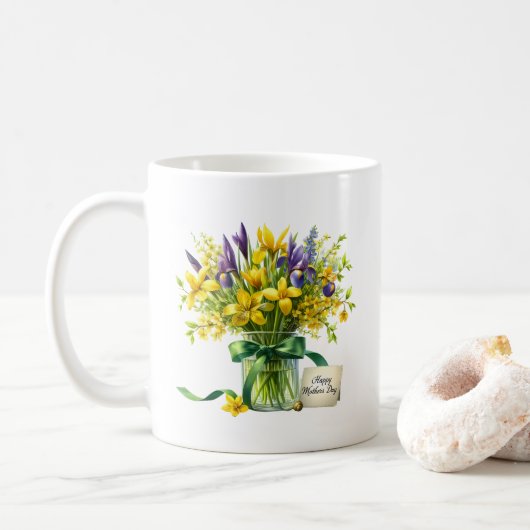 Mutti-Tag-Kaffeetasse Kaffeetasse (Mit Donut)