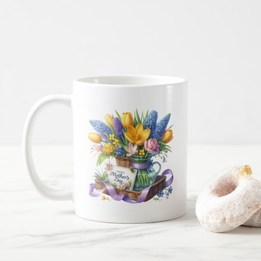 Mutti-Tag-Kaffeetasse Kaffeetasse (Mit Donut)