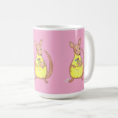 Mutti-Tag Känguru und Baby Kaffeetasse (VorderseiteRechts)