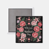 Mutti-Tag Liebe Magnet (Vorderseite/Rückseite)
