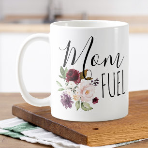 Mutti-Tag Mami-Treibstoff Blumen Kaffeetasse
