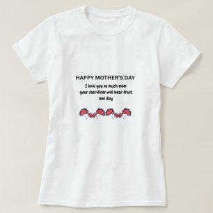 Mutti-Tag Opfer Zitat T-Shirt