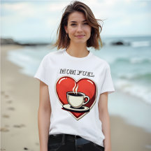 Mutti-Treibstoff – Retro-Herz und Kaffee