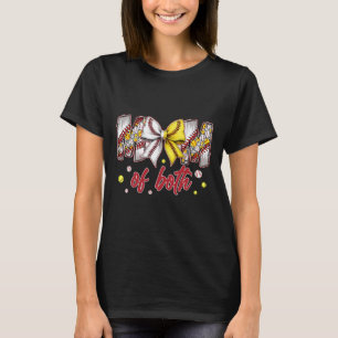 Mutti von beiden Bysebyll Softbyll Kokette Schleif T-Shirt
