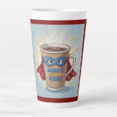 Muttis Superpower-Latte-Tasse Milchtasse (Vorderseite)