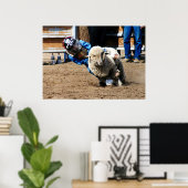 Mutton Buster versucht sein Mettle Poster (Heimbüro)