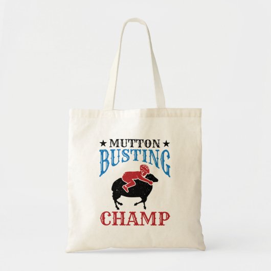Mutton Busting Champ Sheep Riding Tragetasche (Vorne)