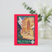 Muttra ~ Krishna-Tempel Postkarte (Stehend Vorderseite)