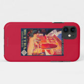 Muttra Krishna Tempel Reiseplakat Case-Mate iPhone Hülle (Rückseite (Horizontal))