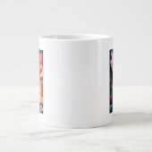 Muttra Krishna Tempel Reiseplakat Jumbo-Tasse (Vorderseite)