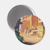 Muttra ~ Krishna Temple Magnet (Vorderseite/Rückseite)