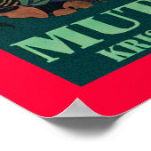 Muttra ~ Krishna Temple Poster (Ecke)