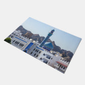 Muttrah-Moschee - Maskat, Oman Fußmatte (Schrägansicht)