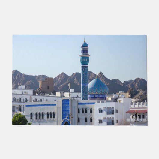 Muttrah-Moschee - Maskat, Oman Fußmatte (Vorderseite)