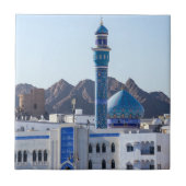 Muttrah Moschee - Muscat, Oman Fliese (Vorderseite)