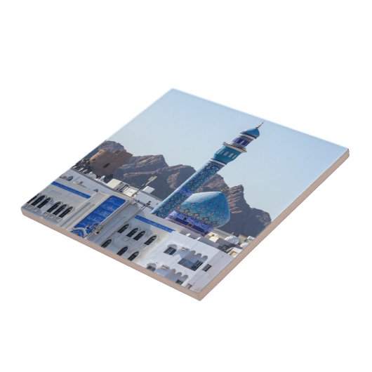 Muttrah Moschee - Muscat, Oman Fliese (Seite)