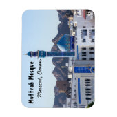 Muttrah Moschee - Muscat, Oman Magnet (Vertikal)