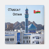 Muttrah Moschee - Muscat, Oman Magnet (Vorne)