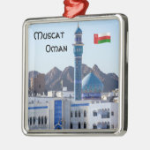 Muttrah Moschee - Muscat, Oman Ornament Aus Metall (Links)